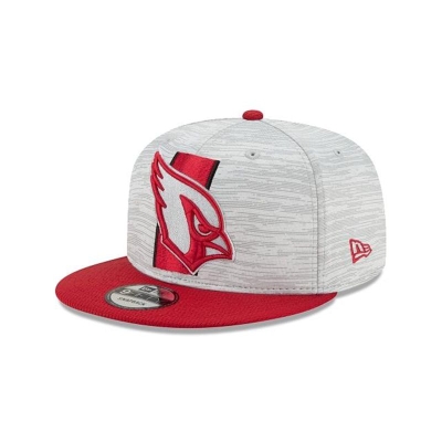 Red Arizona Cardinals Hat - New Era NFL Official NFL Training 9FIFTY Snapback Caps USA8319720